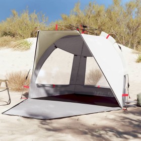 Beach tent for 2 people, waterproof, quick opening, gray by vidaXL, tents - Ref: Foro24-4005310, Price: 76,02 €, Discount: %