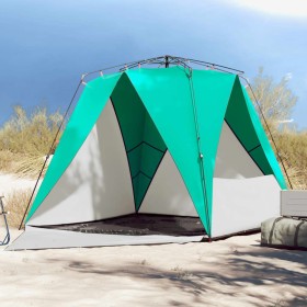 Beach tent for 4 people, waterproof, quick opening, green. by vidaXL, tents - Ref: Foro24-4005306, Price: 105,99 €, Discount: %