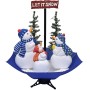 Weihnachtsbaum mit Schnee mit blauem PVC-Schirmständer 170 cm von vidaXL, Weihnachtsbäume - Ref: Foro24-289930, Preis: 182,24...