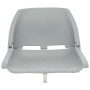 Folding boat seat set, 2 units, gray by vidaXL, Boats - Ref: Foro24-272237, Price: 70,88 €, Discount: %