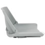 Folding boat seat set, 2 units, gray by vidaXL, Boats - Ref: Foro24-272237, Price: 70,88 €, Discount: %