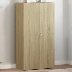 Engineered wood filing cabinet in Sonoma oak, 60x32x115 cm by vidaXL, Filing cabinets - Ref: Foro24-840774, Price: 79,99 €, D...