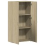 Armario archivador madera ingeniería roble Sonoma 60x32x115 cm de vidaXL, Armarios archivadores - Ref: Foro24-840774, Precio:...