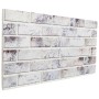 Paneles de pared 3D 10 unidades EPS gris claro 100x50 cm de vidaXL, Recubrimiento de paredes - Ref: Foro24-4008548, Precio: 1...