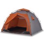 Iglu-Zelt 4 Personen schnell öffnend grau/orange von vidaXL, Zelte - Ref: Foro24-4004244, Preis: 125,07 €, Rabatt: %