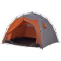 Iglu-Zelt 4 Personen schnell öffnend grau/orange von vidaXL, Zelte - Ref: Foro24-4004244, Preis: 125,07 €, Rabatt: %