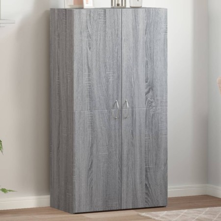 Sonoma gray engineered wood filing cabinet 60x32x115 cm by vidaXL, Filing cabinets - Ref: Foro24-840777, Price: 91,54 €, Disc...