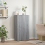 Sonoma gray engineered wood filing cabinet 60x32x115 cm by vidaXL, Filing cabinets - Ref: Foro24-840777, Price: 91,65 €, Disc...