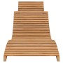 Folding balcony table and chairs 3 pcs solid teak wood by vidaXL, Loungers - Ref: Foro24-3059960, Price: 309,00 €, Discount: %