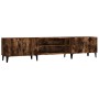 Smoked oak plywood TV cabinet 180x31.5x40cm by vidaXL, TV Furniture - Ref: Foro24-816269, Price: 98,99 €, Discount: %