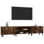 Smoked oak plywood TV cabinet 180x31.5x40cm by vidaXL, TV Furniture - Ref: Foro24-816269, Price: 98,99 €, Discount: %