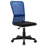 Black and blue mesh fabric office chair 44x52x100 cm by vidaXL, Office chairs - Ref: Foro24-289511, Price: 72,91 €, Discount: %