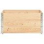 Pallet box 3 units solid pine wood 80x120 cm by vidaXL, Loading platforms and pallets - Ref: Foro24-310051, Price: 120,47 €, ...