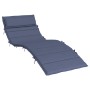 Navy blue Oxford fabric sun lounger cushion 180x60x3 cm by vidaXL, Cushions for chairs and sofas - Ref: Foro24-379256, Price:...