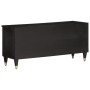 Solid mango wood TV stand 100x33x46 cm by vidaXL, CD and DVD storage - Ref: Foro24-358336, Price: 103,73 €, Discount: %