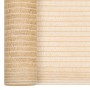 Red de privacidad HDPE beige 3,6x10 m 75 g/m² de vidaXL, Sombrillas - Ref: Foro24-149440, Precio: 37,46 €, Descuento: %