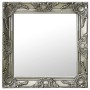 Baroque style silver wall mirror 50x50 cm by vidaXL, Mirrors - Ref: Foro24-320314, Price: 43,63 €, Discount: %