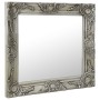 Baroque style silver wall mirror 50x50 cm by vidaXL, Mirrors - Ref: Foro24-320314, Price: 43,63 €, Discount: %