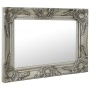 Silver baroque style wall mirror 50x40 cm by vidaXL, Mirrors - Ref: Foro24-320310, Price: 33,99 €, Discount: %