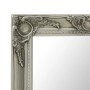 Silver baroque style wall mirror 50x40 cm by vidaXL, Mirrors - Ref: Foro24-320310, Price: 33,99 €, Discount: %