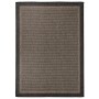 Alfombra de exterior de tejido plano marrón oscuro 200x280 cm de vidaXL, Alfombras - Ref: Foro24-340847, Precio: 90,99 €, Des...