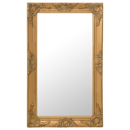 Baroque style golden wall mirror 50x80 cm by vidaXL, Mirrors - Ref: Foro24-320321, Price: 73,85 €, Discount: %