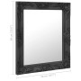 Black baroque style wall mirror 50x60 cm by vidaXL, Mirrors - Ref: Foro24-320319, Price: 48,39 €, Discount: %