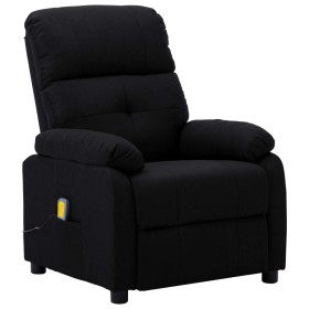 Sillón de masaje de tela negro de vidaXL, Sillones de masaje eléctricos - Ref: Foro24-289674, Precio: 179,99 €, Descuento: %