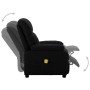 Sillón de masaje de tela negro de vidaXL, Sillones de masaje eléctricos - Ref: Foro24-289674, Precio: 179,04 €, Descuento: %