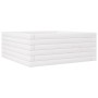 Jardinera de madera maciza de pino blanca 60x60x23 cm de vidaXL, Maceteros y jardineras - Ref: Foro24-847189, Precio: 72,99 €...