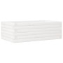 Jardinera de madera maciza de pino blanca 70x40x23 cm de vidaXL, Maceteros y jardineras - Ref: Foro24-847219, Precio: 67,99 €...