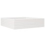 Jardinera de madera maciza de pino blanca 90x90x23 cm de vidaXL, Maceteros y jardineras - Ref: Foro24-847204, Precio: 84,74 €...