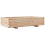 Jardinera de madera maciza de pino 110x60x26,5 cm de vidaXL, Maceteros y jardineras - Ref: Foro24-847348, Precio: 87,93 €, De...