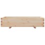 Jardinera de madera maciza de pino 110x60x26,5 cm de vidaXL, Maceteros y jardineras - Ref: Foro24-847348, Precio: 87,93 €, De...