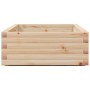 Jardinera de madera maciza de pino 110x60x26,5 cm de vidaXL, Maceteros y jardineras - Ref: Foro24-847348, Precio: 87,93 €, De...