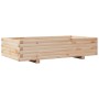 Jardinera de madera maciza de pino 110x60x26,5 cm de vidaXL, Maceteros y jardineras - Ref: Foro24-847348, Precio: 87,93 €, De...