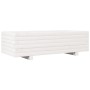 Solid white pine wood planter 90x40x26.5 cm by vidaXL, Pots and planters - Ref: Foro24-847334, Price: 78,50 €, Discount: %