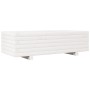 Solid white pine wood planter 90x40x26.5 cm by vidaXL, Pots and planters - Ref: Foro24-847334, Price: 78,50 €, Discount: %