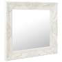 White baroque style wall mirror 60x60 cm by vidaXL, Mirrors - Ref: Foro24-320332, Price: 53,82 €, Discount: %