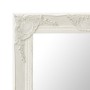 White baroque style wall mirror 60x60 cm by vidaXL, Mirrors - Ref: Foro24-320332, Price: 53,82 €, Discount: %