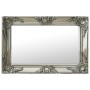 Silver baroque style wall mirror 60x40 cm by vidaXL, Mirrors - Ref: Foro24-320330, Price: 48,67 €, Discount: %