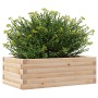 Jardinera de madera maciza de pino 70x40x23 cm de vidaXL, Maceteros y jardineras - Ref: Foro24-847218, Precio: 46,56 €, Descu...