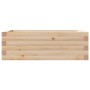 Jardinera de madera maciza de pino 70x40x23 cm de vidaXL, Maceteros y jardineras - Ref: Foro24-847218, Precio: 46,56 €, Descu...