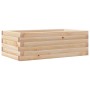 Jardinera de madera maciza de pino 70x40x23 cm de vidaXL, Maceteros y jardineras - Ref: Foro24-847218, Precio: 46,56 €, Descu...