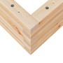 Jardinera de madera maciza de pino 70x40x23 cm de vidaXL, Maceteros y jardineras - Ref: Foro24-847218, Precio: 46,56 €, Descu...