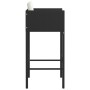 Kitchen stools with cushions 2 pcs black synthetic rattan by vidaXL, Garden chairs - Ref: Foro24-316673, Price: 164,74 €, Dis...