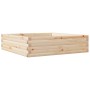 Jardinera de madera maciza de pino 90x90x23 cm de vidaXL, Maceteros y jardineras - Ref: Foro24-847203, Precio: 71,27 €, Descu...