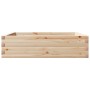 Jardinera de madera maciza de pino 90x90x23 cm de vidaXL, Maceteros y jardineras - Ref: Foro24-847203, Precio: 71,27 €, Descu...