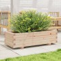 Solid pine wood planter 90x40x26.5 cm by vidaXL, Pots and planters - Ref: Foro24-847333, Price: 83,79 €, Discount: %