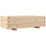 Solid pine wood planter 90x40x26.5 cm by vidaXL, Pots and planters - Ref: Foro24-847333, Price: 83,79 €, Discount: %